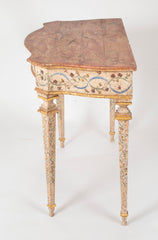 Pair of Late 18th Century Venetian Painted Consoles