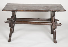 Continental Oak Trestle Table