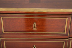 Louis XVI Style Mahogany Chest of Drawers