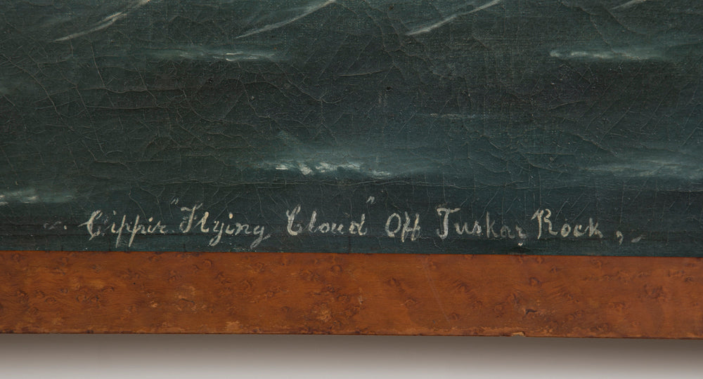 "Clipper Ship Flying Cloud off Tuskar Rock" by Wilfred Molson Barnes