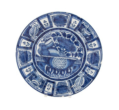 Dutch Delft Blue & White Dish