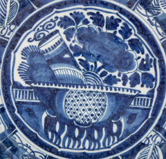 Dutch Delft Blue & White Dish