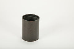 Chinese Bronze Brush Pot With Silver Wire Inlay
