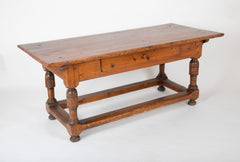 Southern Hard Pine Farm Table Made by Freed Slave