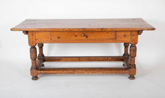 Southern Hard Pine Farm Table Made by Freed Slave