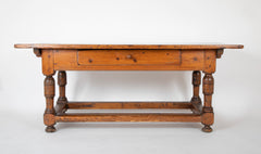 Southern Hard Pine Farm Table Made by Freed Slave