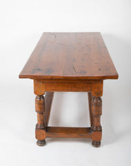 Southern Hard Pine Farm Table Made by Freed Slave