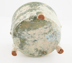 Ceramic Ding Incense Burner Raised on Three Animal Feet