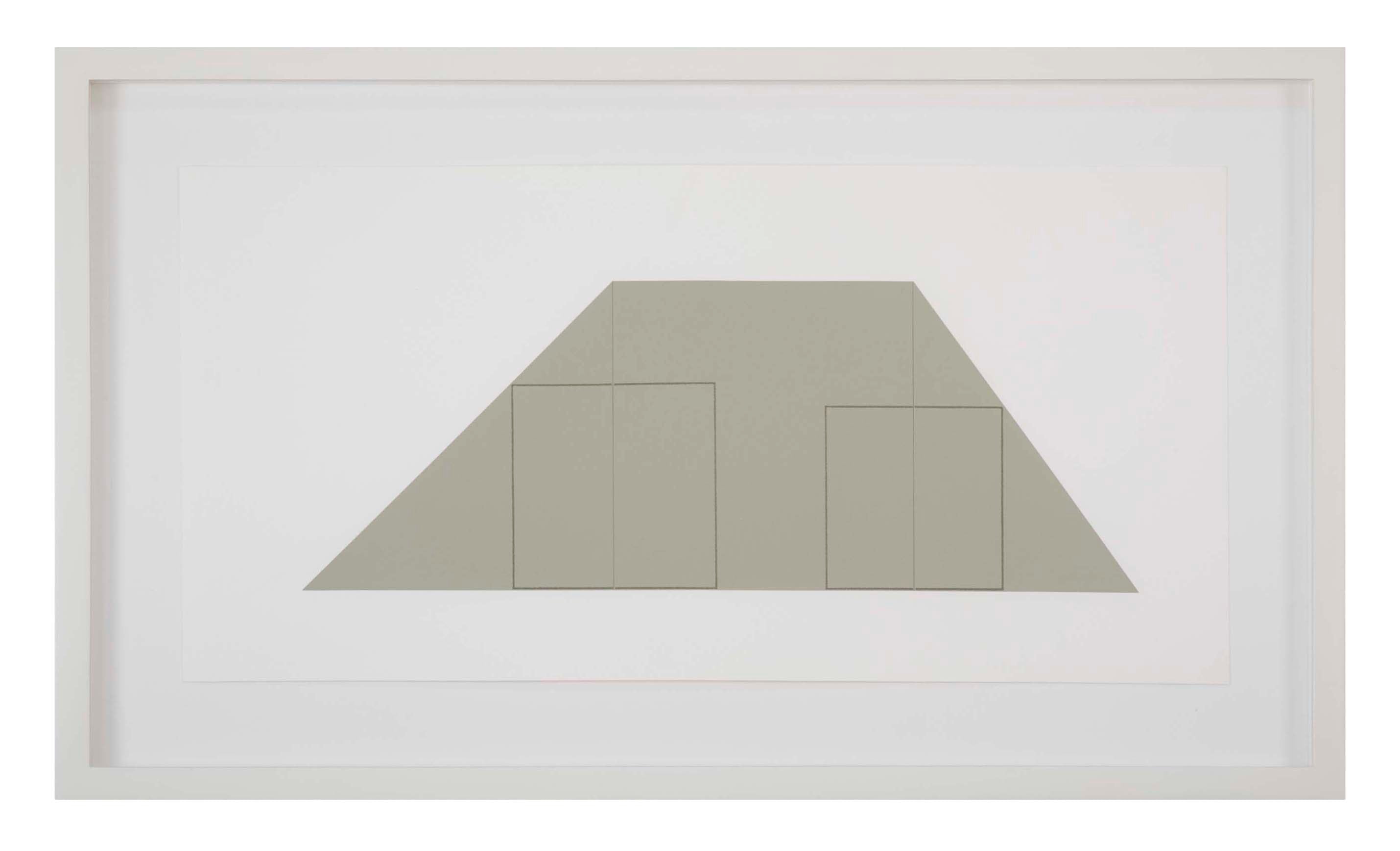 Complete Portfolio of Prints-Multiple Panel Paint 1973-1976, Edition B by Robert Mangold Complete Portfolio of Prints-Multiple Panel Paint 1973-1976, Edition B by Robert Mangold