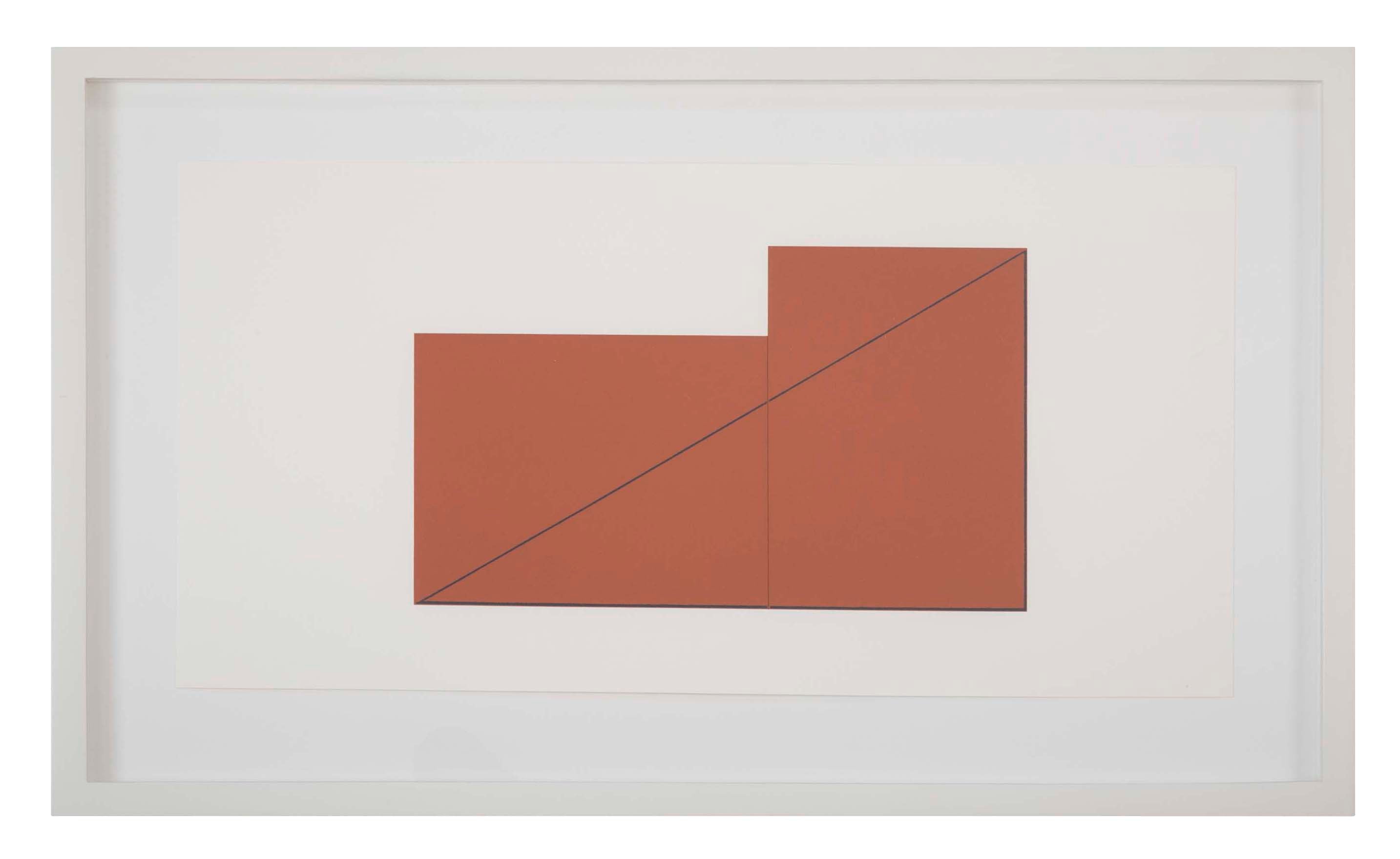 Complete Portfolio of Prints-Multiple Panel Paint 1973-1976, Edition B by Robert Mangold Complete Portfolio of Prints-Multiple Panel Paint 1973-1976, Edition B by Robert Mangold