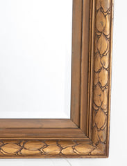 Art Deco Period Gilt Wood Picture Frame now a Mirror