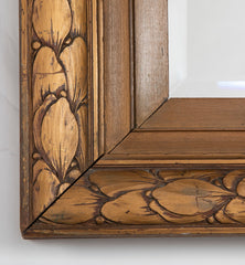 Art Deco Period Gilt Wood Picture Frame now a Mirror