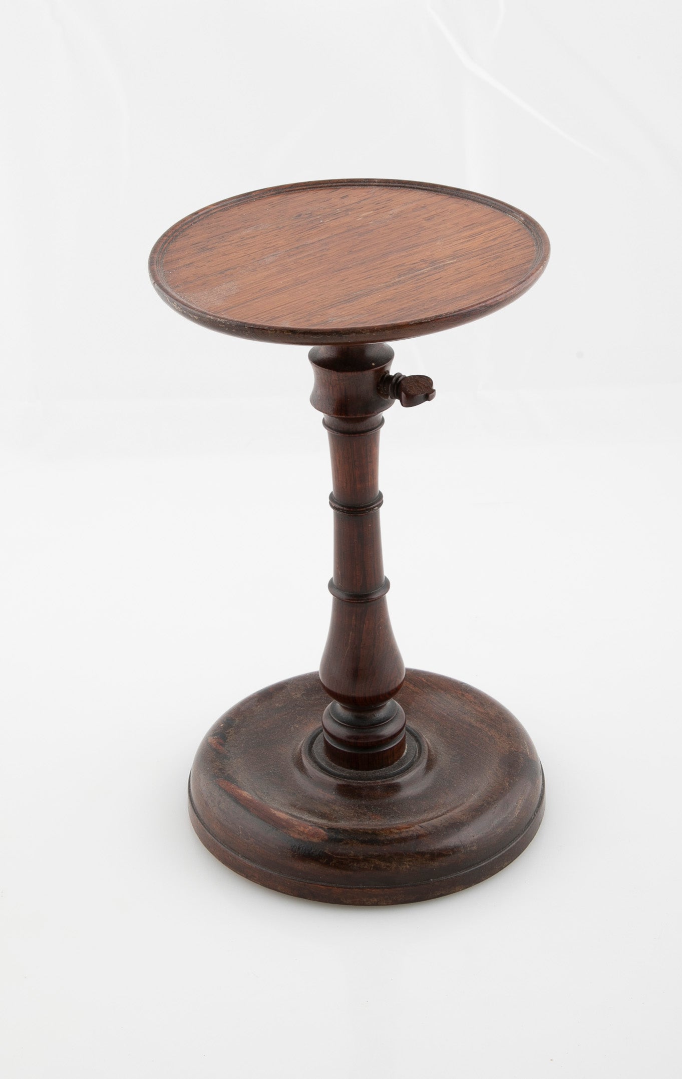 Pair of English Rosewood Candlestands