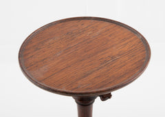 Pair of English Rosewood Candlestands