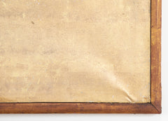 19th Century Japanese Screen Painting of a Peacock