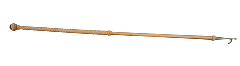 1920's Macrame and Bronze Boat Hook
