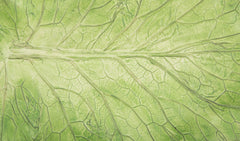 Mary Kirk Kelly Inscribed Ceramic Leaf Tray