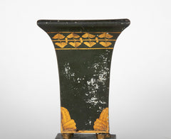 19th Century French Gilt Tole Urn Depicting Orpheus