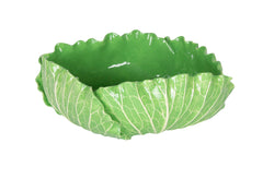 Square Ceramic Lettuce Ware Bowl by Dodie Thayer