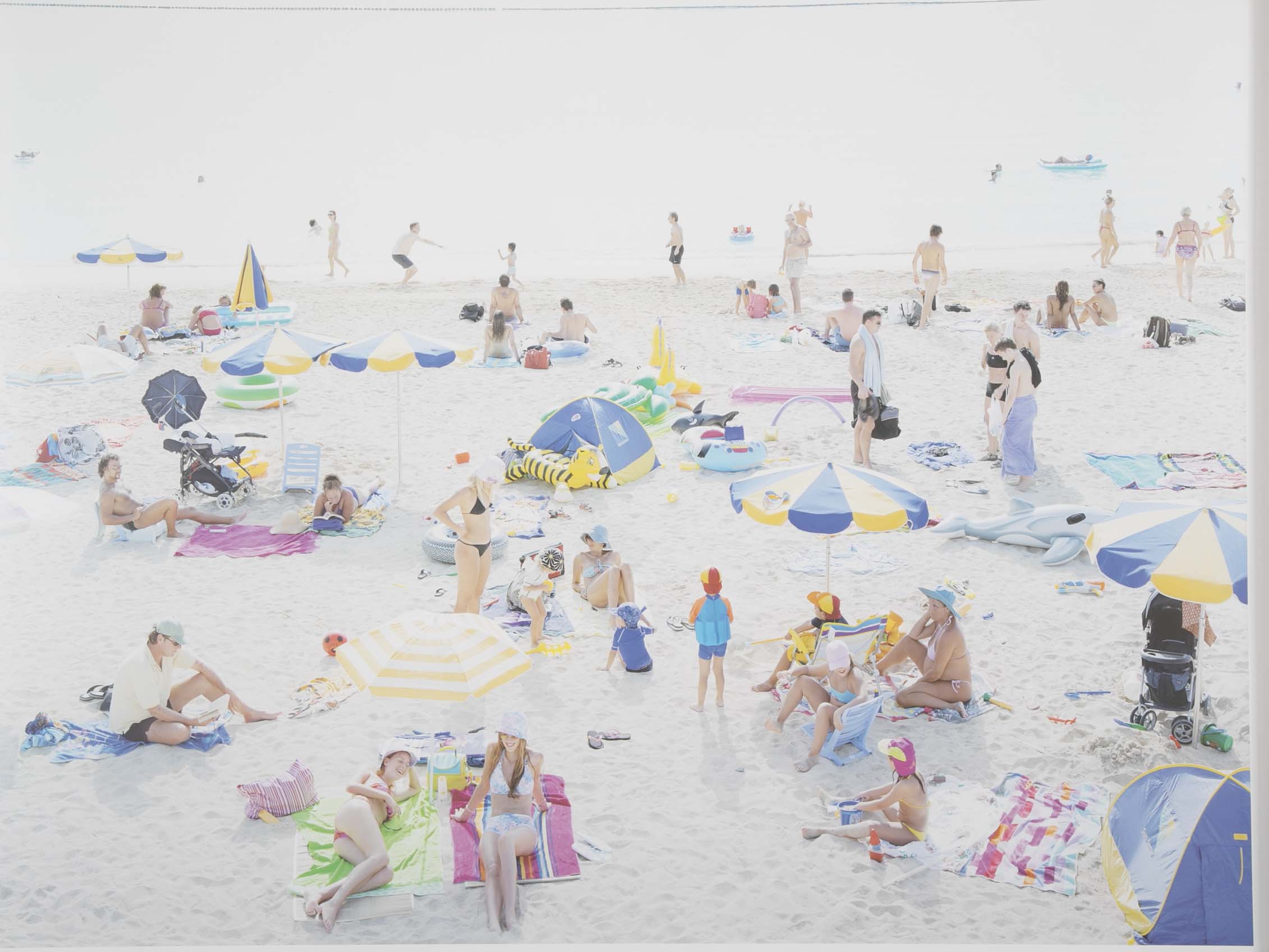 "Amadores 2" Offset Lithograph by Massimo Vitali