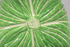 Square Ceramic Lettuce Ware Bowl by Dodie Thayer