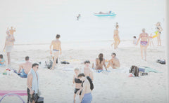 "Amadores 2" Offset Lithograph by Massimo Vitali