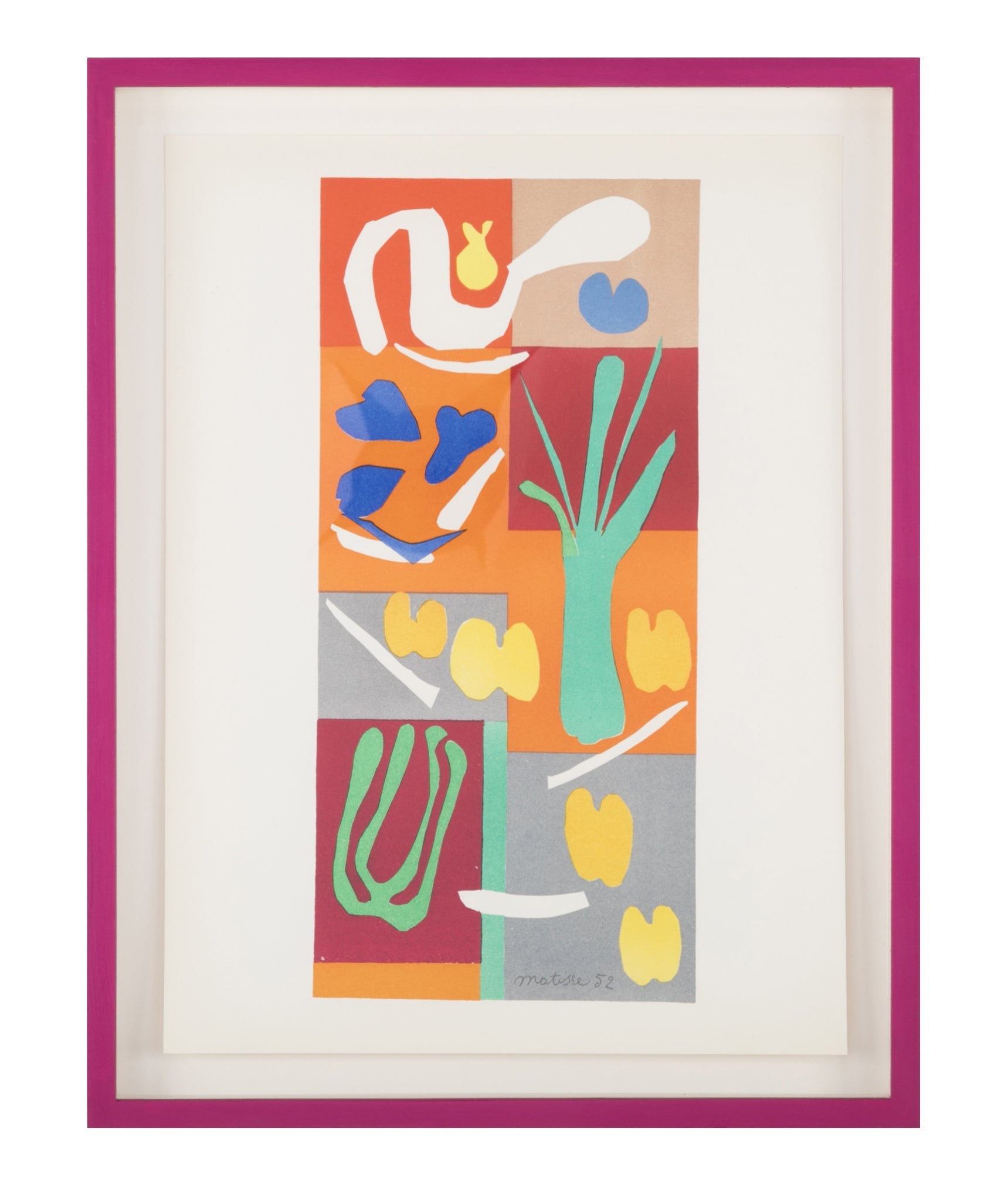 Group of Four Lithographs by Henri Matisse.