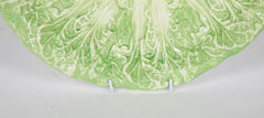 A 20th Century Continental Lettuce Ware Charger