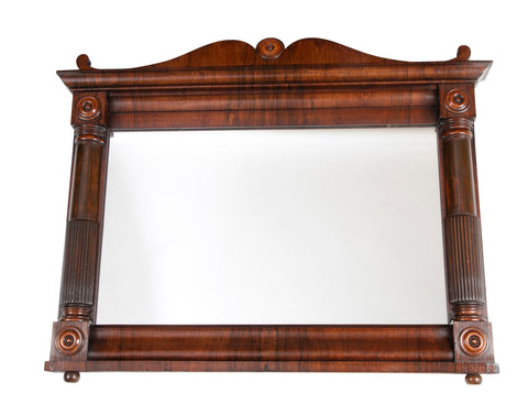 Early 19th Century Mahogany Pier Mirror