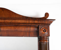 Early 19th Century Mahogany Pier Mirror