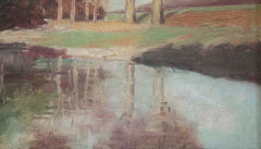 "Edge of the Pond" Oil on Canvas by William Chadwick