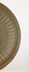 Large Heavily Glazed Chinese Shallow Bowl