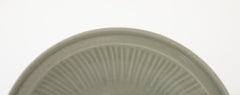 Large Chinese Celadon Shallow Bowl with Central Incised Peony Element