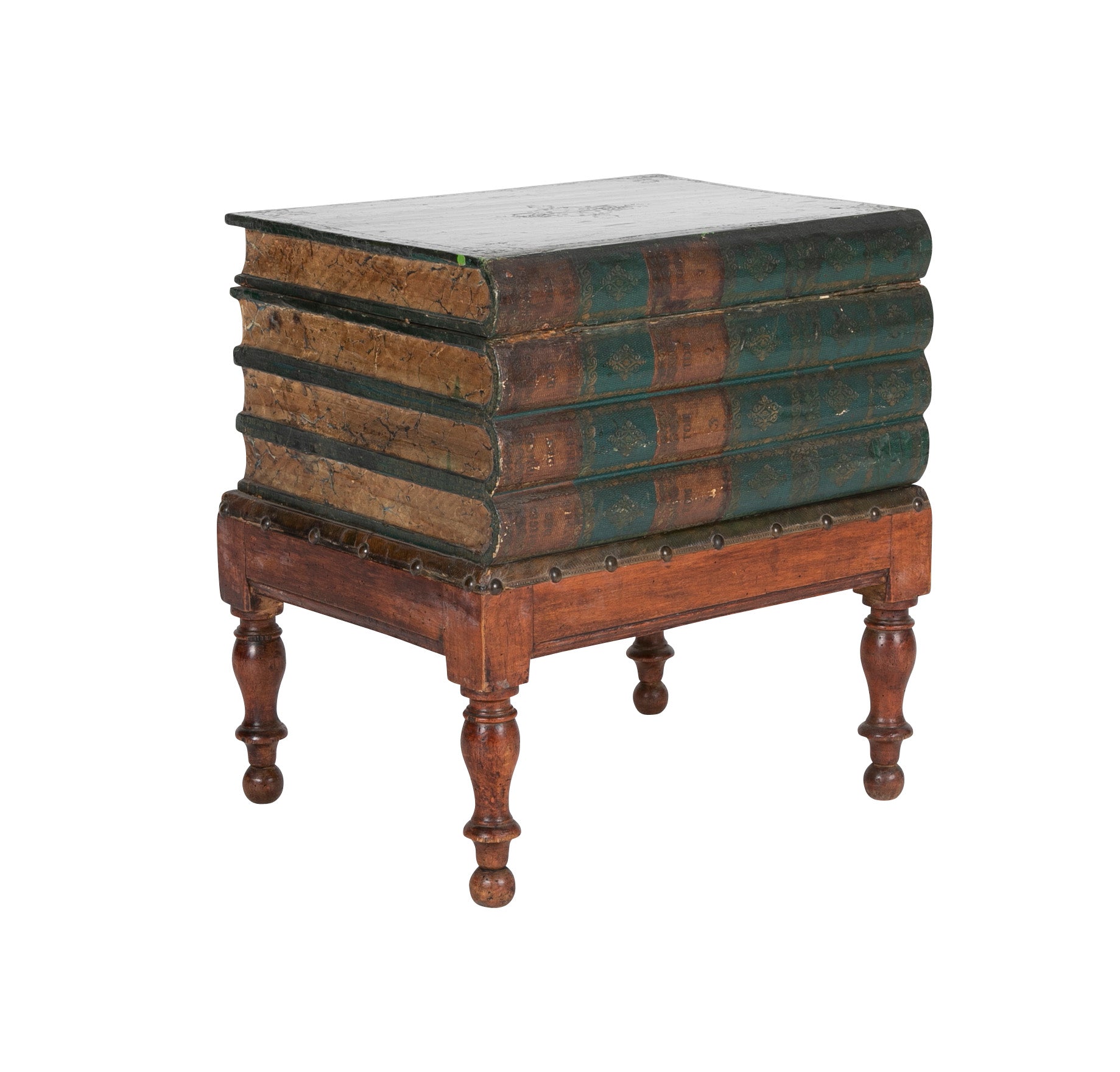 Stacked Book Form English Low Table