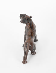 A Japanese Cast Iron Tiger