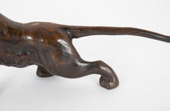A Japanese Cast Iron Tiger