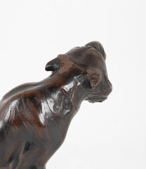 A Japanese Cast Iron Tiger