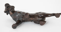 A Japanese Cast Iron Tiger