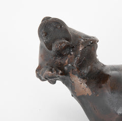 A Japanese Cast Iron Tiger