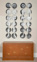 A Pair of T-H Robsjohn-Gibbings Cabinets for Saridis of Athens.