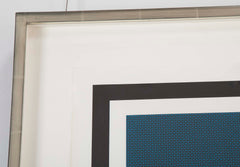 A Screenprint by Sol Lewitt from the Portfolio "Four x Four x Four"