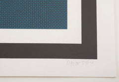 A Screenprint by Sol Lewitt from the Portfolio "Four x Four x Four"
