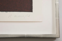 A Screenprint by Robert Mangold from the Portfolio "Four x Four x Four"