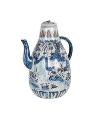 Chinese Yuan Dynasty Style Porcelain Wine Ewer