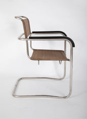 A Model B34 Marcel Breuer Armchair by Gebruder Thonet