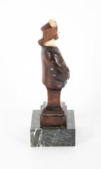 Pair of 19th Century Carved Wood Figures