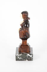 Pair of 19th Century Carved Wood Figures