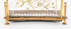 19th Century Bohemian Glass Box in the Manner of Moser