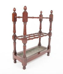 English Mahogany Umbrella Stand