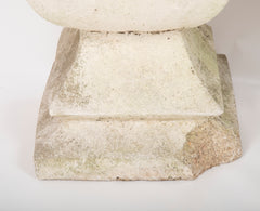 Pair of Composition Stone Planters